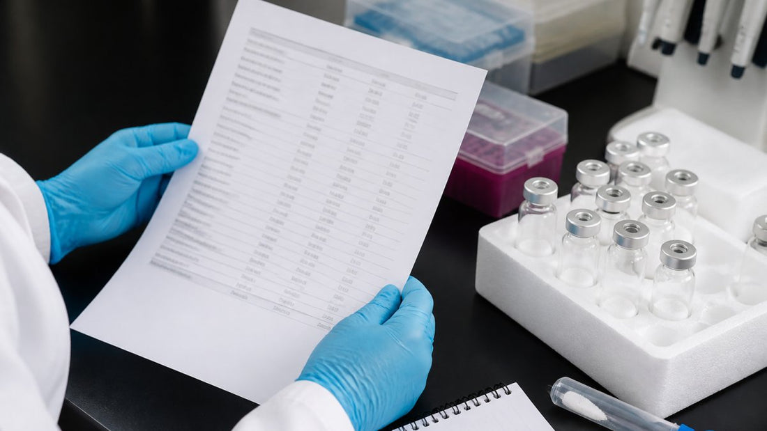 How Do You Read a Peptide COA Report Correctly?